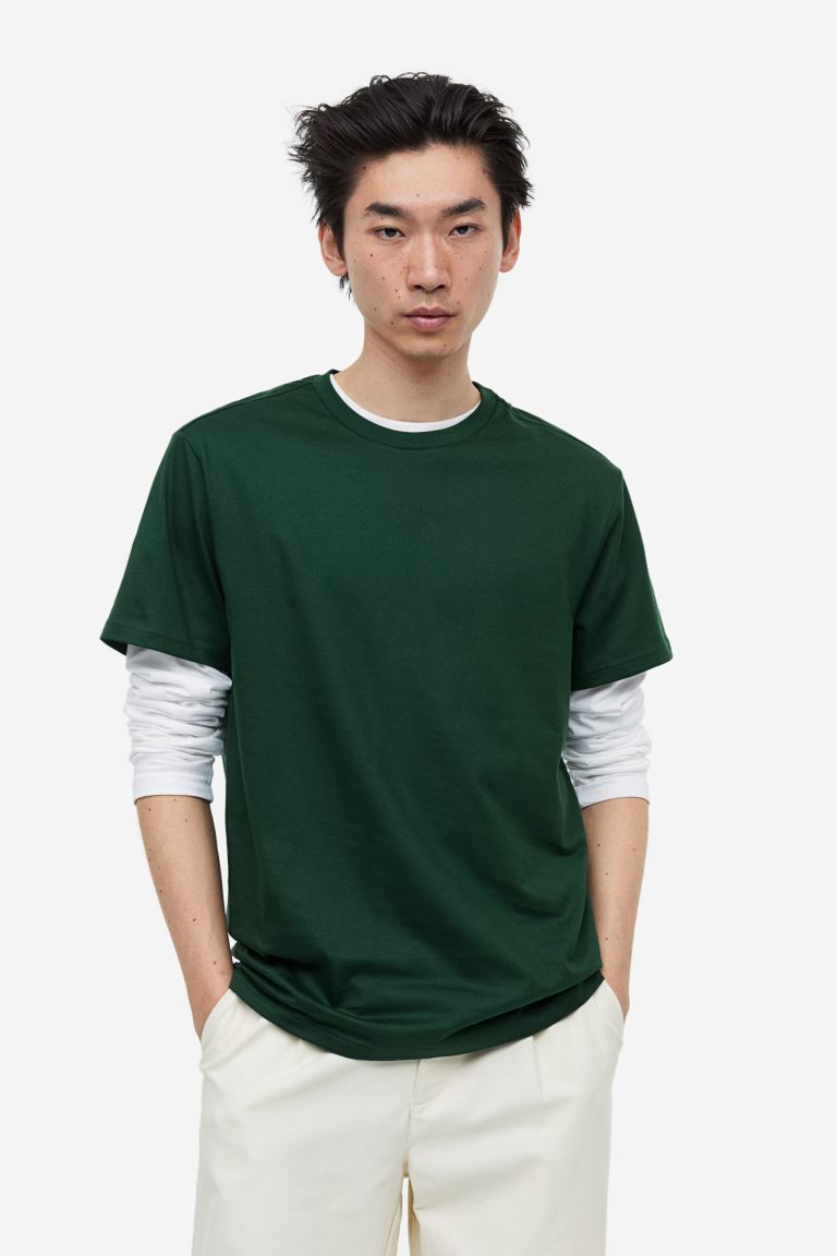 Regular Fit Crew-neck T-shirt
